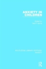Anxiety in Children - Book