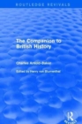 The Companion to British History - Book