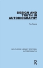 Design and Truth in Autobiography - Book