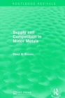 Supply and Competition in Minor Metals - Book