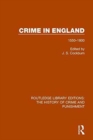 Crime in England : 1550-1800 - Book
