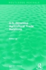U.S.-Japanese Agricultural Trade Relations - Book