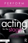 Acting for the Stage - Book