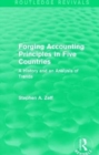 Forging Accounting Principles in Five Countries : A History and an Analysis of Trends - Book