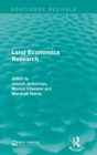 Land Economics Research - Book