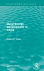 Rural Energy Development in China - Book