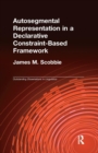 Autosegmental Representation in a Declarative Constraint-Based Framework - Book