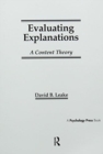Evaluating Explanations : A Content Theory - Book