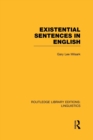 Existential Sentences in English - Book