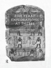 Five Years Exploration At Thebes - Book