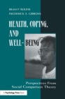 Health, Coping, and Well-being : Perspectives From Social Comparison Theory - Book