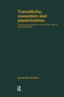 Transivity Causatn & Passivizatn - Book