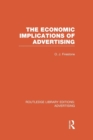 The Economic Implications of Advertising (RLE Advertising) - Book