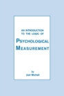 An Introduction To the Logic of Psychological Measurement - Book