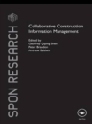 Collaborative Construction Information Management - Book