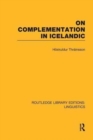 On Complementation in Icelandic - Book