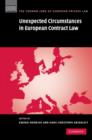 Unexpected Circumstances in European Contract Law - eBook