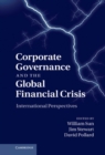 Corporate Governance and the Global Financial Crisis : International Perspectives - eBook