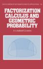 Factorization Calculus and Geometric Probability - eBook
