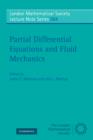 Partial Differential Equations and Fluid Mechanics - eBook