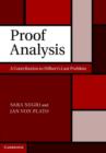 Proof Analysis : A Contribution to Hilbert's Last Problem - eBook