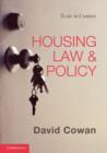 Housing Law and Policy - eBook