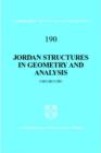 Jordan Structures in Geometry and Analysis - eBook