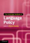 Cambridge Handbook of Language Policy - eBook