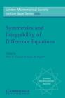 Symmetries and Integrability of Difference Equations - eBook