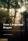 How Language Began : Gesture and Speech in Human Evolution - eBook