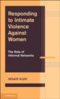 Responding to Intimate Violence against Women : The Role of Informal Networks - eBook