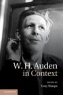 W. H. Auden in Context - eBook