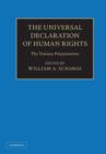Universal Declaration of Human Rights : The Travaux Preparatoires - eBook