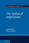 The Syntax of Imperatives - eBook