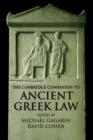 The Cambridge Companion to Ancient Greek Law - eBook
