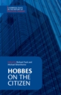 Hobbes: On the Citizen - eBook