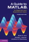 Guide to MATLAB(R) : For Beginners and Experienced Users - eBook
