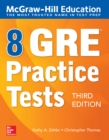 McGraw-Hill Education 8 GRE Practice Tests, Third Edition - eBook