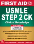 First Aid for the USMLE Step 2 CK, Tenth Edition - Book