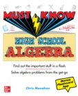 Must Know High School Algebra - eBook