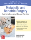 Metabolic and Bariatric Surgery Exam and Board Review - Book