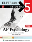 5 Steps to a 5: AP Psychology 2022 Elite Student Edition - Book