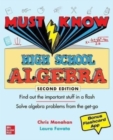 Must Know High School Algebra, Second Edition - Book