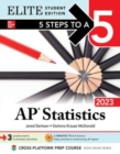5 Steps to a 5: AP Statistics 2023 Elite Student Edition - Book