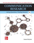 Communication Research: Asking Questions Finding Answers ISE - eBook