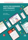 Math For Business And Finance: An Algebraic Approach ISE - eBook