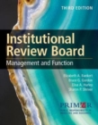 Institutional Review Board: Management And Function - Book