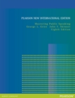 Mastering Public Speaking : Pearson New International Edition - eBook