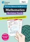 Pearson REVISE Edexcel GCSE Maths (Higher): Revision Cards incl. online revision, quizzes and videos - for 2025 and 2026 exams - Book