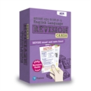 Pearson REVISE AQA GCSE (9-1) English Language Revision Cards (with free online Revision Guide): For 2024 and 2025 assessments and exams - Book